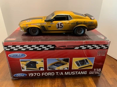 1970 Parnelli Jones #15 Trans Am Mustang Boss 302 1:18 Custom by Dennis Koleber - Image 1 of 4
