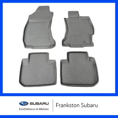 Genuine Subaru All Weather Rubber Mats Front & Rear Set For Forester 2013-2018 - image 1 of 4