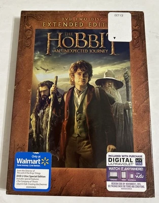 The Hobbit An Unexpected Journey - DVD 2-Disc Extended Edition Never Played!! - Image 1 of 4