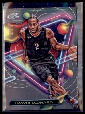 2024 Topps Chrome Cosmic Kawhi Leonard Los Angeles 154 - Image 1 of 2
