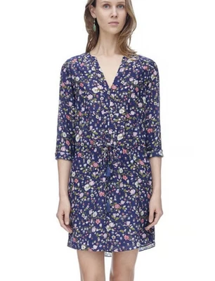 Rebecca Taylor - гобелен сад шелковое платье, размер 0 подходит средний, отличное - $395 - Изображение 1 из 4