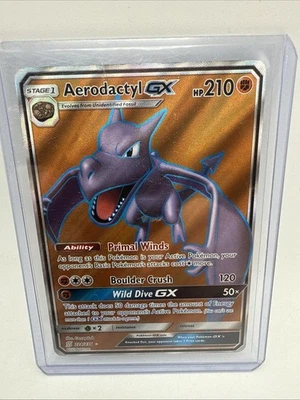 Aerodactyl GX Pokémon Card 224/236 2019 HP 210  B - Image 1 of 4