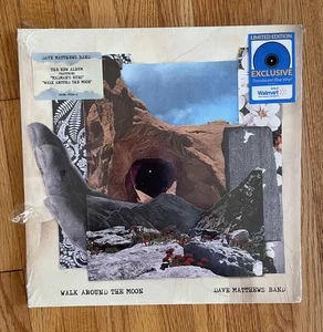 Dave Matthew’s Band Walk Around the Moon Walmart Ex Translucent Blue Vinyl NEW - Picture 1 of 2