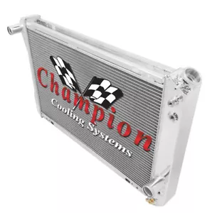 Monster Champion 4 Row All Aluminum Radiator for 1982 - 1992 Chevrolet Camaro - Bild 1 von 6