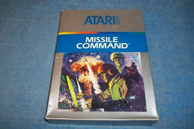 BRAND NEW ( NOS ) ATARI 5200 MISSILE COMMAND GAME IN FACTORY SEALED BOX - Image 1 of 2