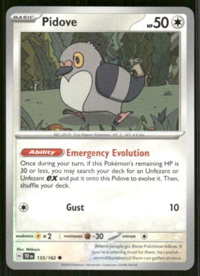 SV05: Temporal Forces #133/162 Pidove - Image 1 of 2