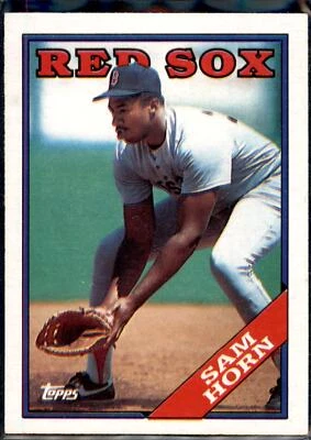 Sam Horn #377 1988 Topps - Image 1 of 2