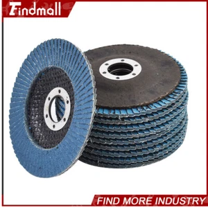 Findmall 20 Pack 4.5" 40 Grit T29 Premium Zirconia Flap Disc Sanding Grinding - Picture 1 of 15