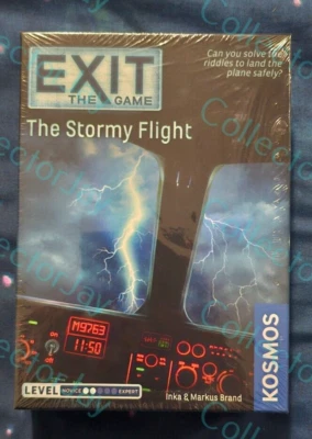 EXIT The Game: The Stormy Flight Kosmos Riddle Card Game *New & Sealed* - Image 1 of 2