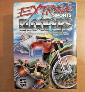 DVD Extreme Sports Bloopers 5 Pack 2000) Ice age Productions motocross RARE - Picture 1 of 9