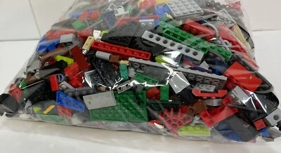 Vintage Lego 3 Pounds 90s Lot Various Blocks Parts Pieces Space Buildings Truck - Image 1 of 4