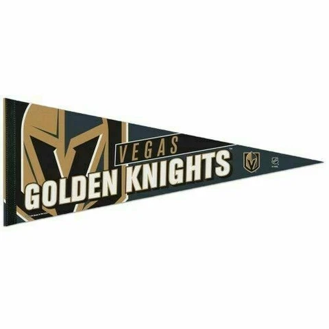 Vegas Golden Knights PREMIUM QUALITY PENNANT 12"X30" BANNER FREE SHIPPING Cover
