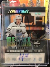 2022-23 Upper Deck Credentials Hockey Cards 37