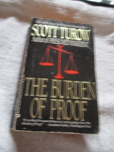 A paperback book 'The Burden of Proof' by Scott Turow - Picture 1 of 3