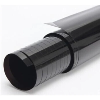Black Side Window Tint Film For Car Office Home Tinting Kit Dark 5% 50 X300CM - Image 1 of 4