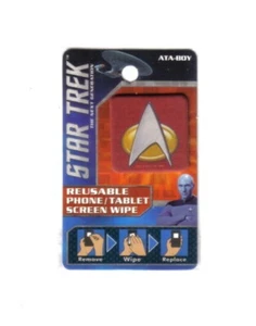 Star Trek: TNG Communicator Image Reusable Phone/Tablet Screen Wipe NEW UNUSED - Picture 1 of 1