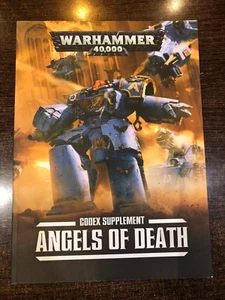 Libro de tapa blanda original de Warhammer 40.000 ángeles de la muerte inglés WH40K - Imagen 1 de 2
