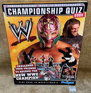 WWE LIMITED EDITION ROAD TO WRESTLEMANIA CHAMPIONSHIP QUIZ BOOK UNUSED 2007 RARE - Foto 1 di 6