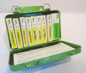 BULLARD FIRST AID Metallkiste OSHA Bausatz komplett VINTAGE - Bild 1 von 5