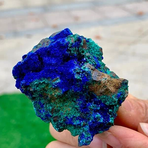89G Best Natural Azurite/Malachite Crystal Mineral Specimen - Picture 1 of 21