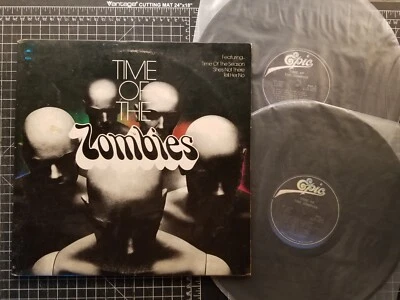 ZOMBIES Time Of The Zombies 2LPs 1979 STEREO & MONO Vinyl EPIC VG+ /VG+ Psych - Image 1 of 4