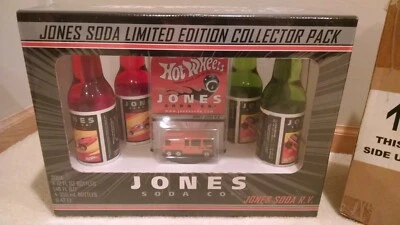 Hot Wheels Jones газированной воды коллекционный пакет ограниченного тиража новый запечатанный 2003 #704 / 5000 - Изображение 1 из 4