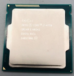 Intel Core i7-4770 4x 3.40GHz CPU Procesor Socket 1150 - Zdjęcie 1 z 1