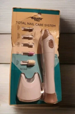 Sistema total de cuidado de uñas Equate Beauty - Nuevo sellado con daños en el paquete Foto 1 de 2