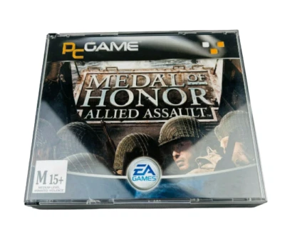 Medal Of Honor Allied Assault 2004 PC Video Game Double Disc  - Image 1 of 4