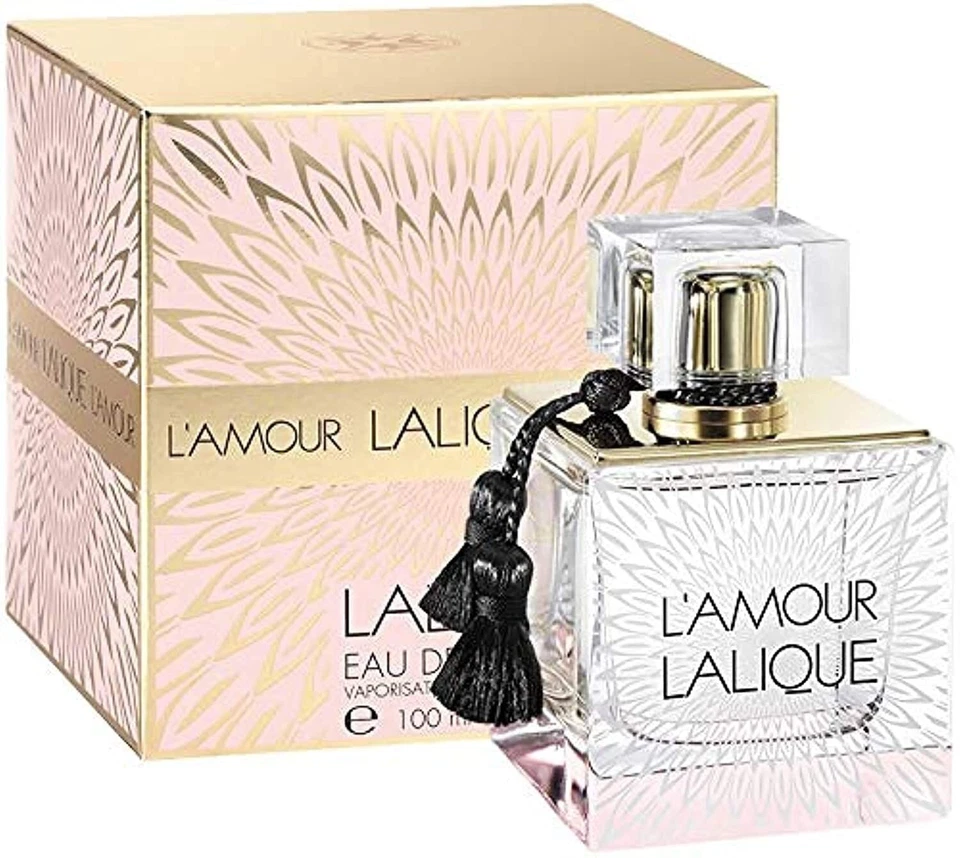 LALIQUE L'AMOUR 100ML EAU DE PARFUM SPRAY - 100ml NEW & SEALED Same Day Dispatch - Image 1 of 4