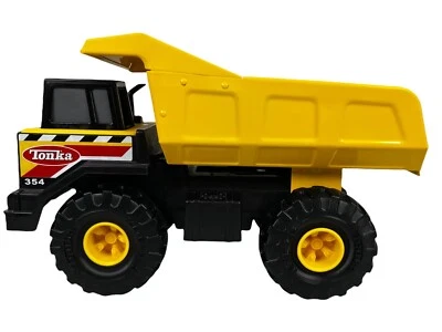 Tonka Truck 354 Yellow 2012 Dump Truck Metal 16x10x8 - Image 1 of 4