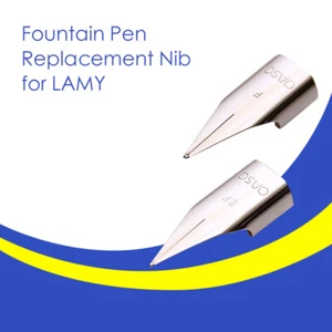 2x OASO Replacement Nib for LAMY Fountain Pen Safari AL-Star  Studio Spare Nibs - Picture 1 of 9
