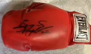 VINTAGE AUTHENTIC BERNARD HOPKINS SIGNED AUTOGRAPHED FIGHT BOXING GLOVE WITH COA - Picture 1 of 1