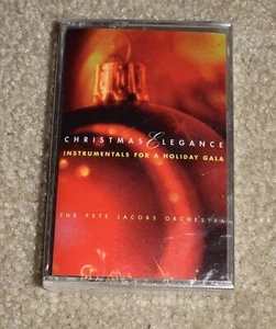 New Christmas Elegance Cassette Tape Sealed Instrumental Pete Jacobs Orchestra - Picture 1 of 2