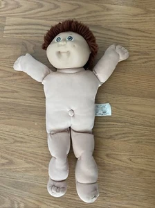Vintage 1982 Cabbage Patch Kids Boy Doll Brown Loop Yarn Hair Hazel/Brown Eyes - Bild 1 von 6