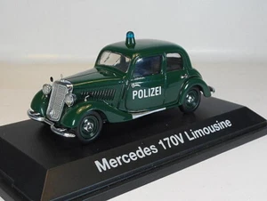 Schuco 1/43 Nr.02364 Mercedes Benz 170 V Limousine Polizei OVP #7122 - Bild 1 von 4