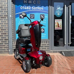 2024 New Electric Mobility Scooter Mid Size Red TGA Vita Lite 6MPH Free Delivery - Picture 1 of 6