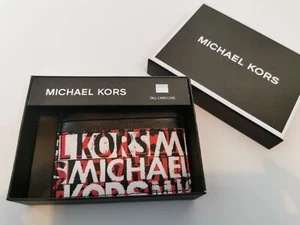 Michael Kors Mens Small Cardholder Wallet Leather - Black - In Box - RRP £45 - Picture 1 of 10