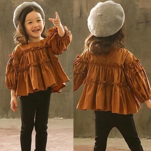Kids Baby Girls Toddler Long Sleeve Outfits Tops Casual Pants 2PCS Clothes Set - Picture 1 of 5