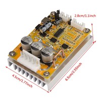 5V-36V 350W DC Brushless Motor Controller BLDC PWM Driver Board JR