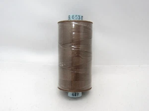 100% Silk Thread Dark Taupe 439 Gutermann Nm 45/3 NOS 495 Yards Spool 450 m - Picture 1 of 5
