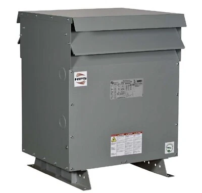 Transformador HPS SG3A0150DK, 3 fases, 480y/277v, 240v, 150kVA Foto 1 de 3