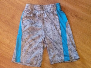 Blue & Gray Athletic Shorts Basketball Boys Size 5/6 - Picture 1 of 1