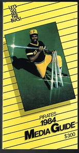 1984 Pittsburgh Pirates MLB Baseball Media GUIDE - Picture 1 of 1