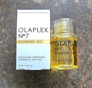 Olaplex No. 7 Bonding Oil 1 oz Boosts Shine, Strengthens & Repairs All Hair Type - Picture 1 of 4
