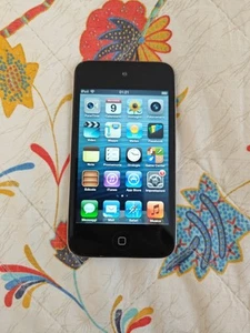 Apple iPod Touch 4th Generation iOs 6 !!! 8GB A1367 Nero Black 1916 - Foto 1 di 4