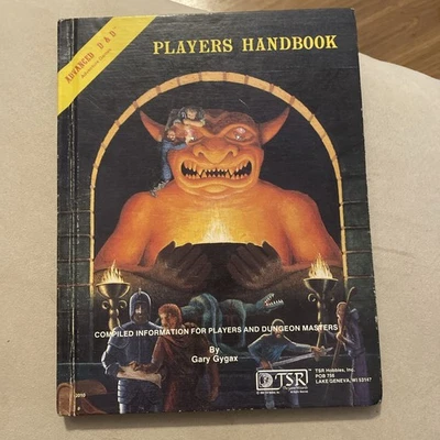Manual do Jogador Dungeons & Dragons - TSR AD&D  - Imagem 1 de 4