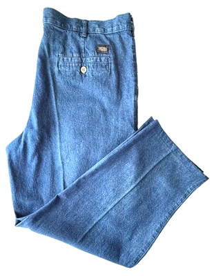 复古 Brittania 男式牛仔裤休闲版型 40x32 全新带标签 — 第 1/4 张图片
