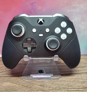 Microsoft Xbox One Elite Series 2 Wireless Controller Black/White Custom Design - Picture 1 of 10