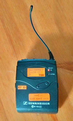Sennheiser SK100 G3 Bodypack Transmitter - GB 606-648 MHz (for EW100 G3 System) - Image 1 of 4
